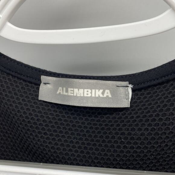 ALEMBIKA textured pockets shark bite lagenlook top minimalist quirky - Picture 7 of 9